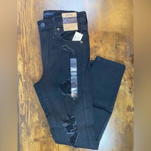 Aero Flex-effects hi rise jegging Black